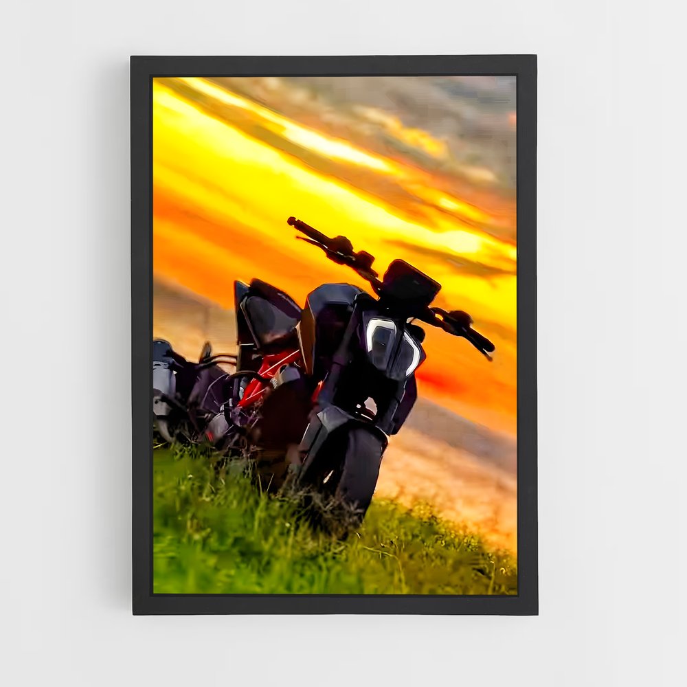 Poster noble duc élégant – affiche KTM Moto (vue 2)